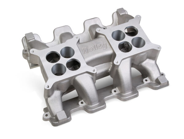 Holley Performance – Dual Carburetor Intake Manifold