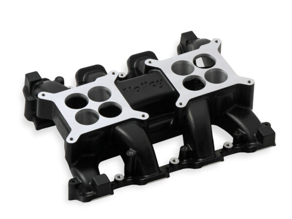 Holley Performance – Dual Carburetor Intake Manifold Monster Engine Parts