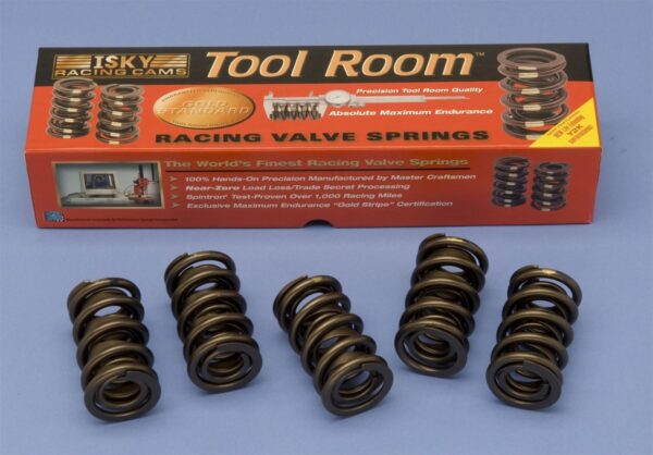 ISKY Racing Cams – Gold Stripe Tool Room Series Valve Springs
